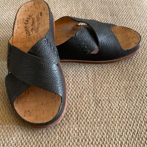 Kork Ease leather sandal, 8M